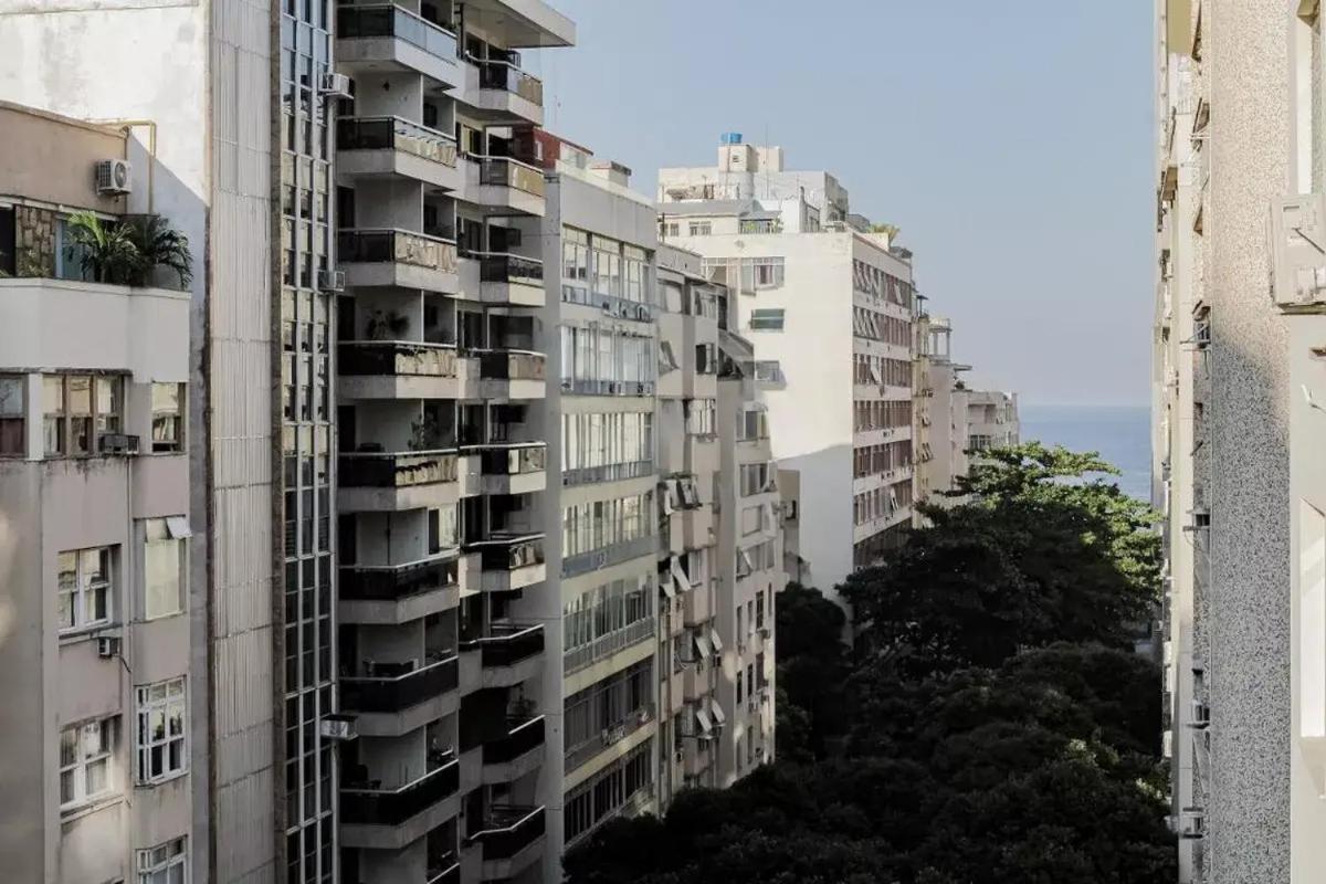 Apartamento Copacabana Flat Com Varanda E Garagem Rio de Janeiro