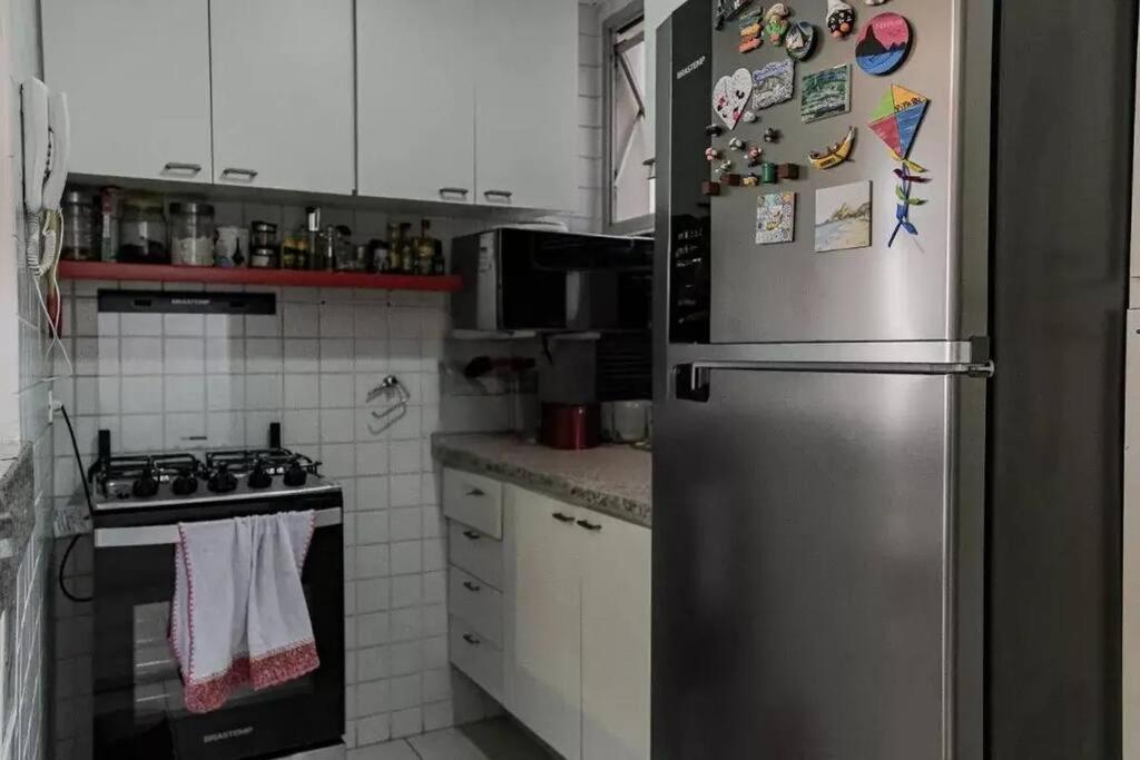 Copacabana Flat Com Varanda E Garagem Apartamento *